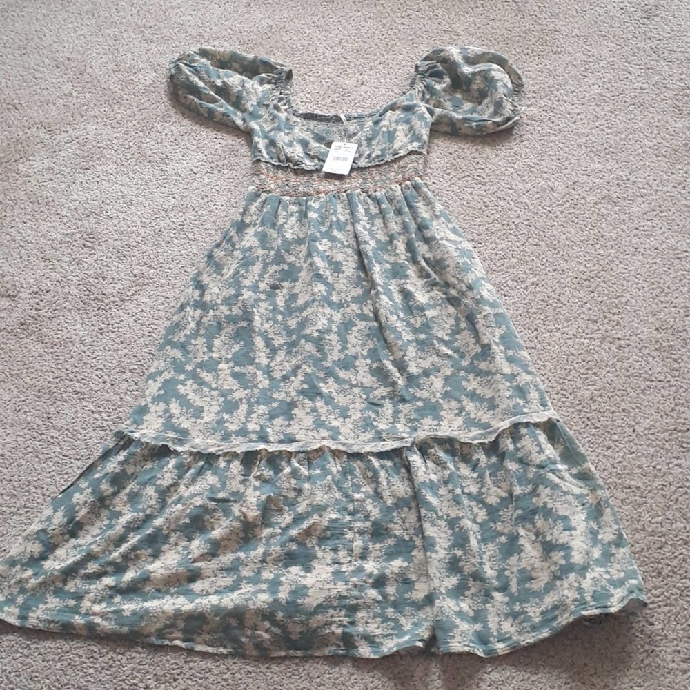 NWT FREE PEOPLE RARE XS bohemian dress, $148.00